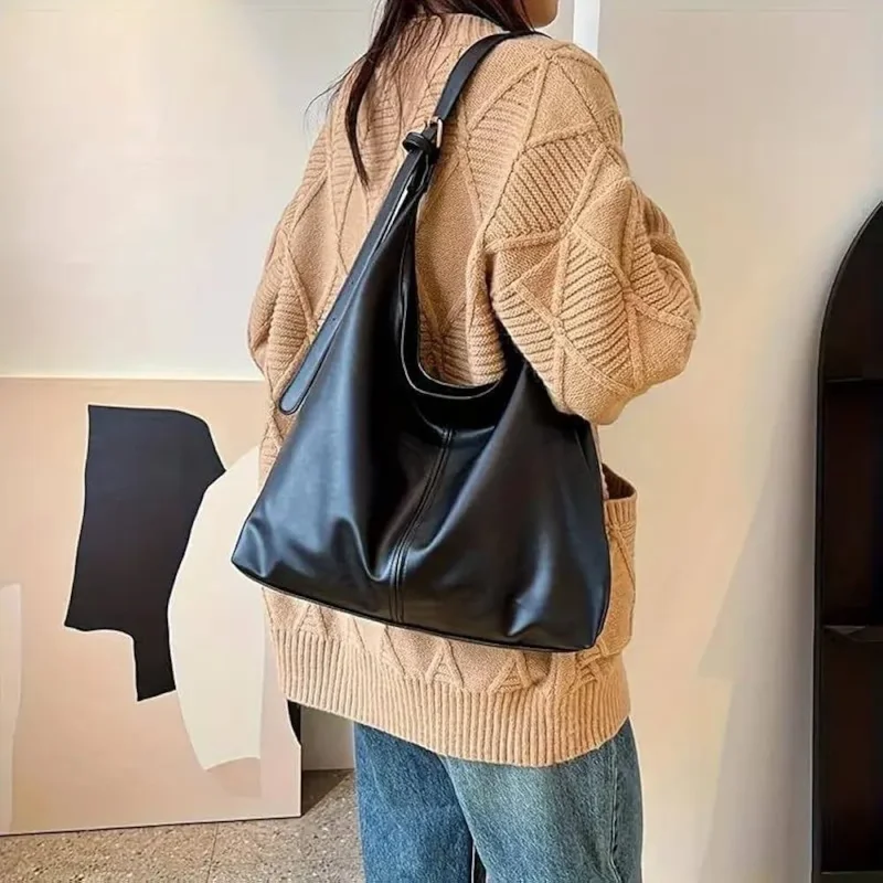 SUSH Women’s Hobo Shoulder Bag | Large Capacity PU Leather Handbag | Stylish Tote Bag for Office, Casual, Daily Use | Fashionable Ladies Handbag