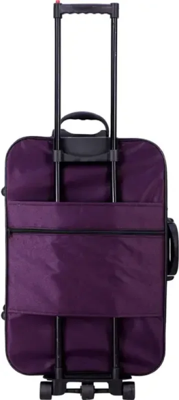 SkyF16 Small Check-in Suitcase (20 inch) 3 Wheels - Travel Suitcase 20 Inch Trolley Bag/Suitcase Bag with 3 Wheels For Men & Women - Purple