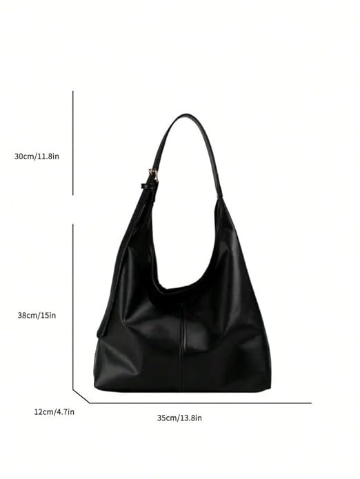 SUSH Women’s Hobo Shoulder Bag | Large Capacity PU Leather Handbag | Stylish Tote Bag for Office, Casual, Daily Use | Fashionable Ladies Handbag