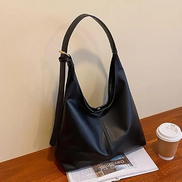 SUSH Women’s Hobo Shoulder Bag | Large Capacity PU Leather Handbag | Stylish Tote Bag for Office, Casual, Daily Use | Fashionable Ladies Handbag